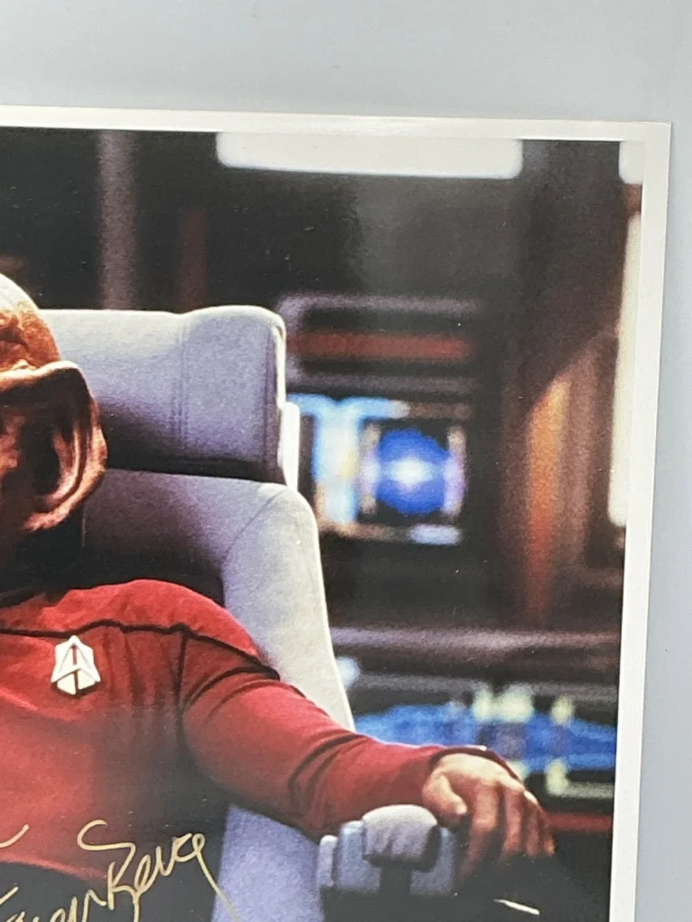 Star Trek Autographed Aron Eisenberg Signed Photo Nog DS9 8x10 Captain Promo - Picture 3 of 7